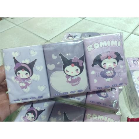 Jual Tisu Kering Kecil Kuromi 6pack Shopee Indonesia