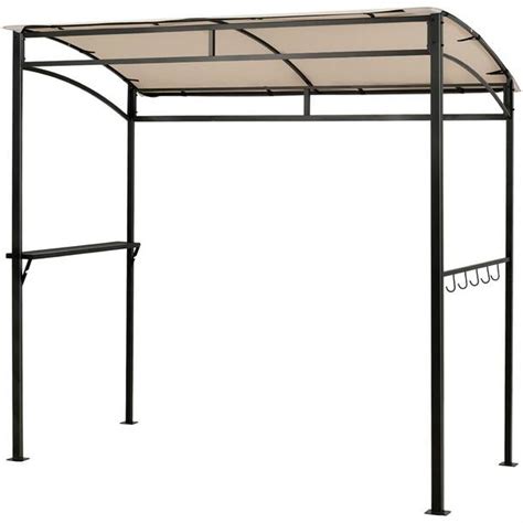 Sunjoy 8 Ft W X 5 Ft D Steel Grill Gazebo Reviews Wayfair