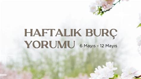 Haftal K Bur Yorumlar May S Haftas Fal Sepeti Blog