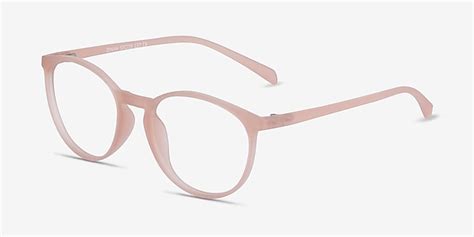 Dinah Round Matte Pink Glasses For Women Eyebuydirect