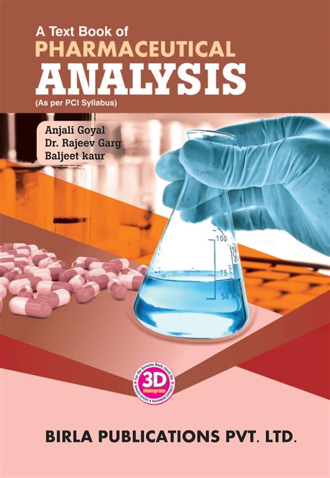 A Text Book Of Pharmaceutical Analysis Birla Publications Pvt Ltd