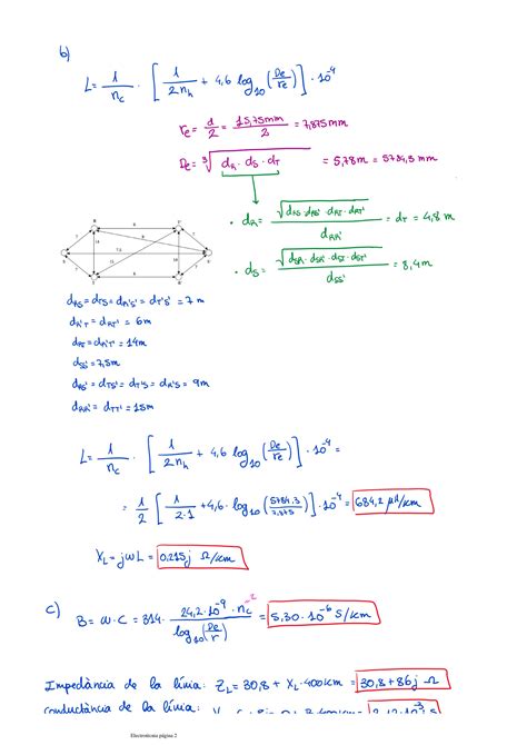 SOLUTION Ejercicios resueltos Cálculo de Líneas Electrotecnia