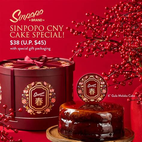 Jan Onward Sinpopo Brand Cny Cake Special Sg