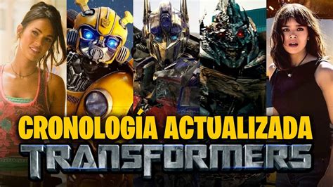 CRONOLOGÍA TRANSFORMERS ACTUALIZADO 2023 ORDEN CORRECTO de las