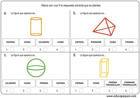 Fichas Con Ejercicios Figuras Geom Tricas Primaria Ejercicios De