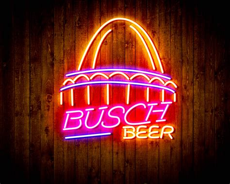 Busch Beer Circus Handmade Led Neon Sign