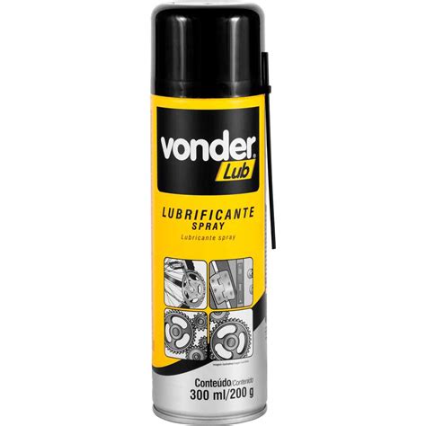 Lubrificante Em Spray Ml G Vonder