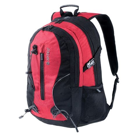 PLECAK HI TEC MANDOR Red TREKKINGOWY 20 L TURYSTYCZNY 84197 RED BLACK