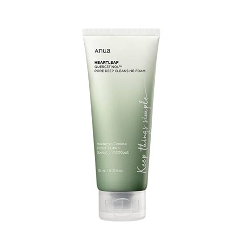 Anua Cleansing Foam Anua Heartleaf Quercetinol Pore Deep Cleansing