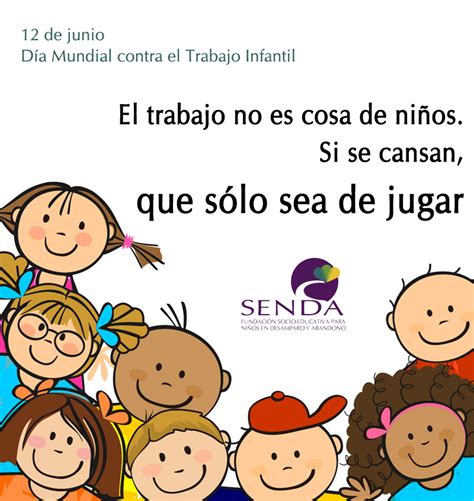 D A Mundial Contra El Trabajo Infantil Fundaci N Senda