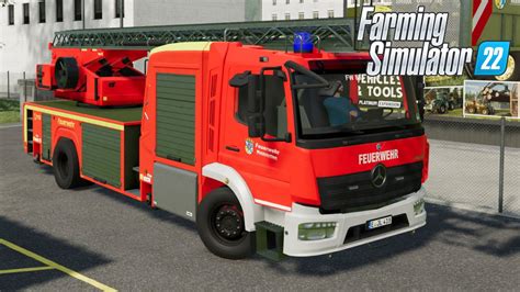 Mercedes Benz DLK 23 12 CC Farming Simulator 2022 FS22 LS22 Truck