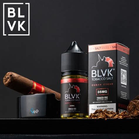 Cuban Cigar BLVK Salt 30ml Evap