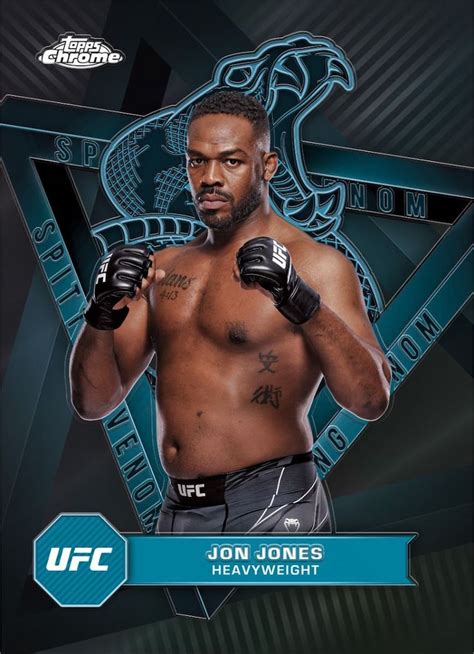 2024 Topps Chrome UFC Checklist Set Details Box Info Refractor