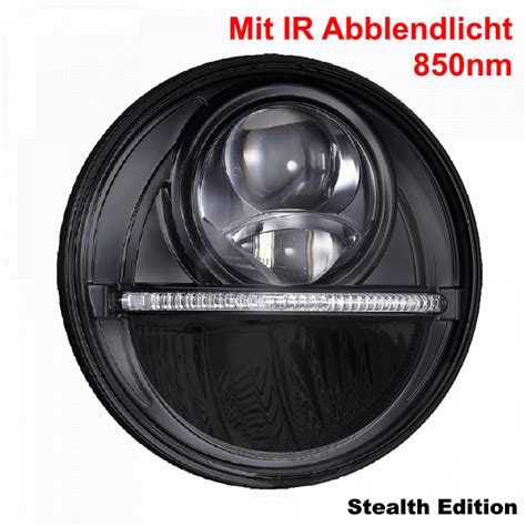 Led Hauptscheinwerfer Zoll Nolden Generation Stealth Version Mit