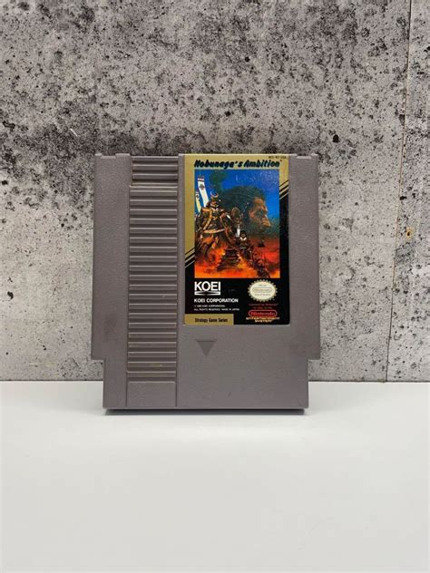 Jeu VidÉo Nes Nobunagas Ambition Koei Nes Instant Comptant