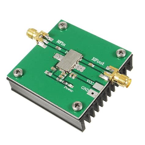 W Db Rf Power Amplifier Sma Female Connector Mhz Rf Broadband