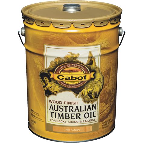 Cabot Australian Timber Oil Water Reducible Translucent Exterior Oil Finish - Walmart.com ...