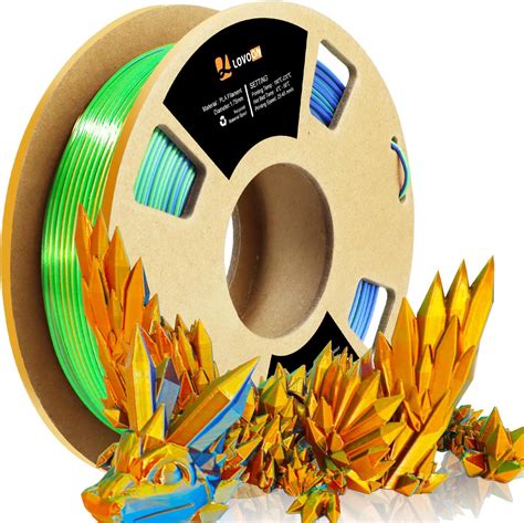 Lovoon Sample D Printer Filament Silk Pla Small Spool Filament Mm