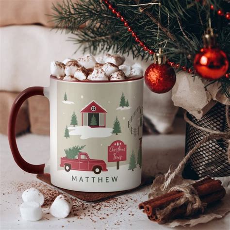 Personalized Christmas Mugs Youll Love Moodthology Papery