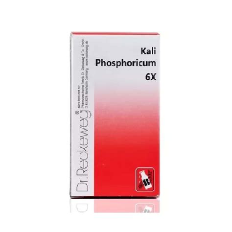 Buy Dr Reckeweg Kali Phosphoricum Biochemic Tablet 6x 20g Online