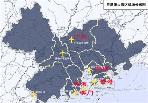 最新最全粤港澳大湾区“海陆空”未来交通网络图经济体交通粤港澳大湾区新浪新闻