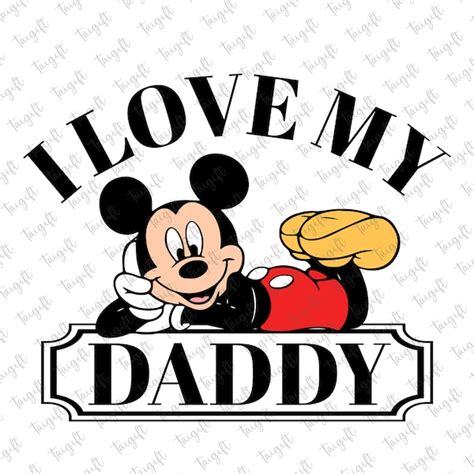 Mickey Dad Svg Etsy