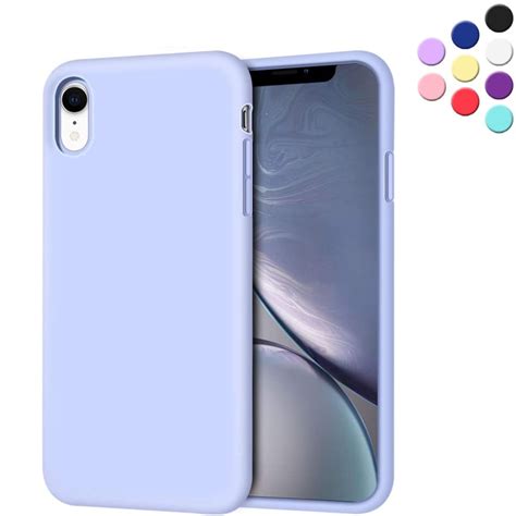 IPhone XR Silicone Case Shock Absorbent Bumper Soft TPU Cover Case