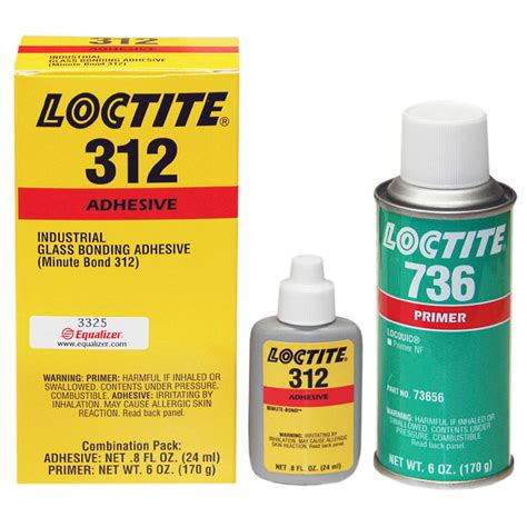 Loctite RearView Mirror Adhesive 3325 Glass Tools Collision