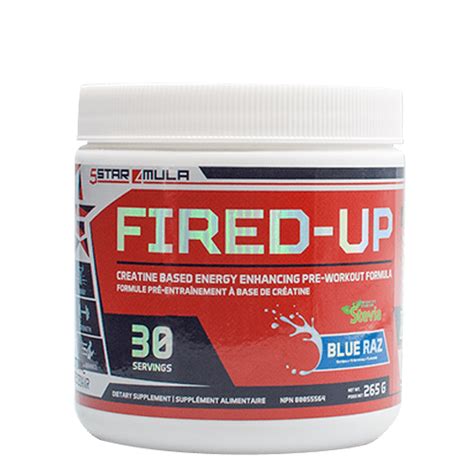 Fired Up Produit Protein à Rabais