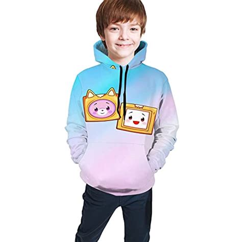 Lankybox Merch Lankybox Boxy Stylish Unisex Hoodies For Kids 3d Prints