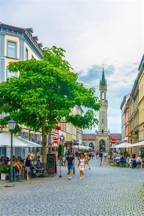 Konstanz Alemania De Julio De Vista De La Plaza Markstatte