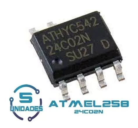 5unid Memoria Eeprom 24c02n Smd 24c02n | MercadoLibre
