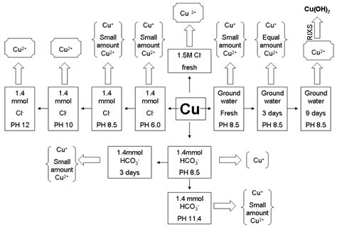 Schematic Summary Of The Copper Corrosion Processes In Different Download Scientific Diagram