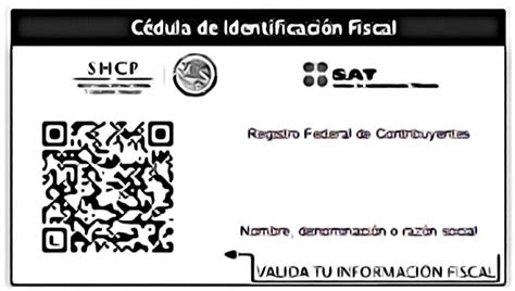 Cedula De Identificaci N Fiscal Qu Es Y Como Obtenerla Alu