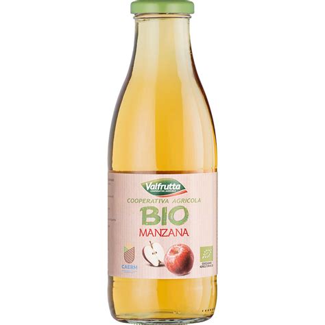 Zumo De Manzana Ecol Gico A Partir De Concentrado Botella L Envase