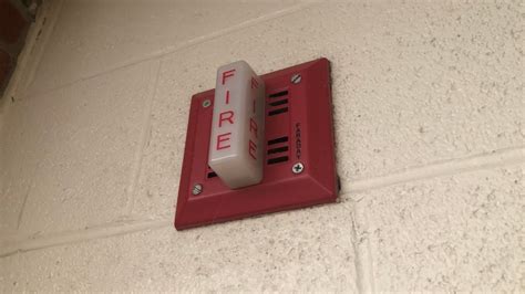 Fire Alarm Bell Test Silent Knight Youtube