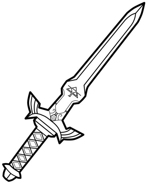 Cool Sword Designs Coloring Pages Coloring Pages