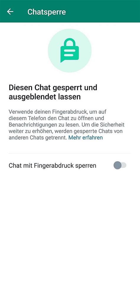 Wie Funktioniert Die Chatsperre Bei Whatsapp Handysektor