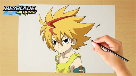 How To Draw Free De La Hoya Step By Step Beyblade Burst Youtube