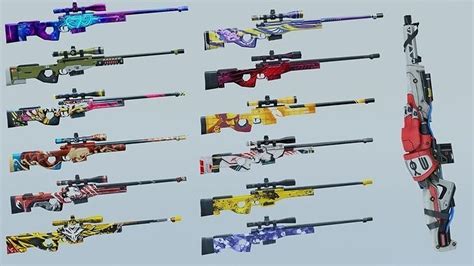 AWM Rifle Game Weapon 14x 3D model | CGTrader