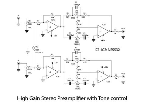 Ne Preamp Circuit Building Different Circuits With This Audio