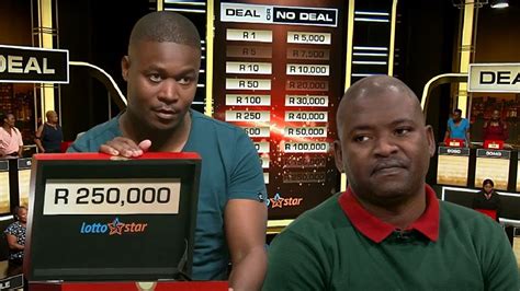 Life Saving Hero Takes On The Hotseat Ntate Chris In Deal Or No Deal