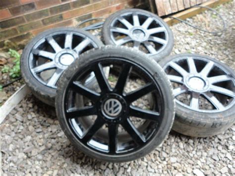 Genuine Audi Rs4 Black Alloy Wheels 18 Inch In Victoria Park