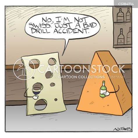 Funny Cheese Cartoon