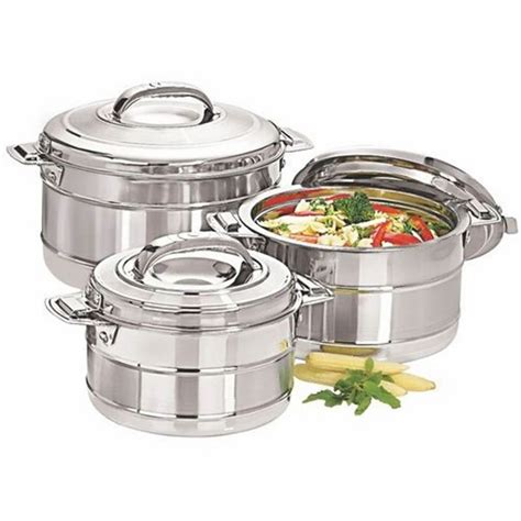 Esteelo Elentra Gift Set Stainless Steel Insulated Hot Pot Casserole