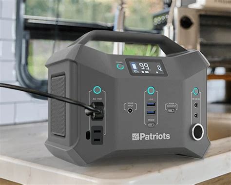 4Patriots Patriot Power Sidekick Mini Power Station 300W 23 4 Ah