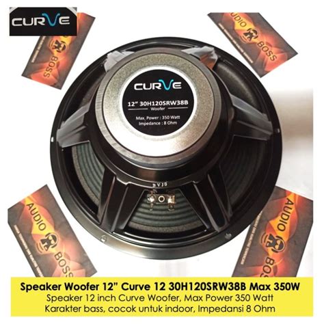 SPEAKER 12 INCH CURVE WOOFER 350 WATT SPEAKER CURVE 12 WOOFER 350W