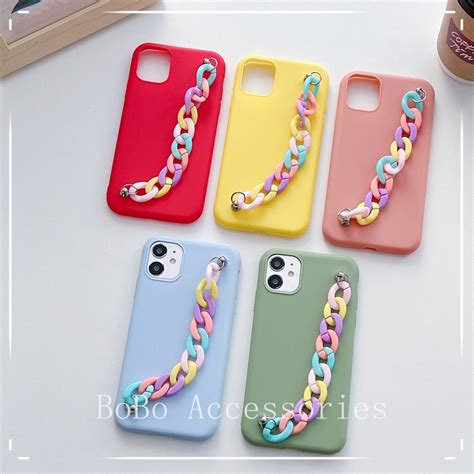 Case Redmi Note 10 Pro 9a 9 9t 8 9 Pro Bracelet Strap Colorful Soft Tpu Phone Case Shopee