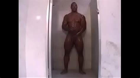 Black BodyBuilder In Shower 2024 WWWXXX