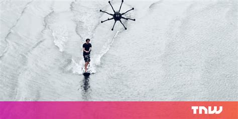 This Video Of Drone Surfing Might Be A Look Into The Future Of Sports